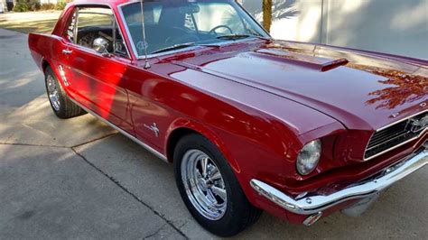 Candy Apple Red 1966 Ford Mustang Coupe Restomod [SOLD] - MustangCarPlace