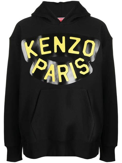 KENZO - Logo Oversized Hoodie Kenzo