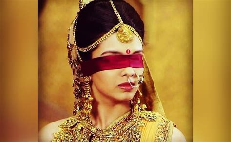 Now the whole look of Gandhari of Mahabharata has changed, at the age ...