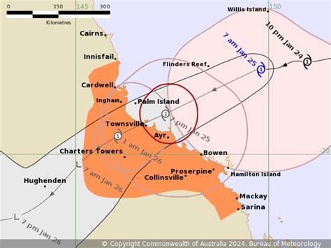 Townsville cyclone: Kirrily on track to North Qld as BOM releases ...