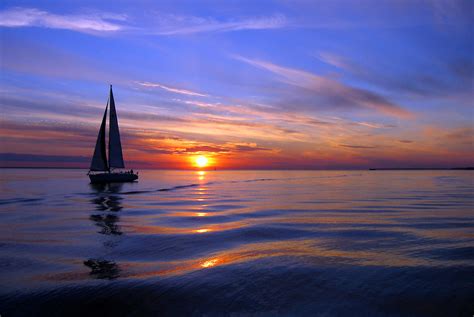 Free Sailboat Silhouette Sunset, Download Free Sailboat Silhouette Sunset png images, Free ...