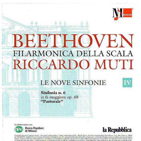 Beethoven*, Filarmonica Della Scala*, Riccardo Muti - Sinfonia N. 6 ...