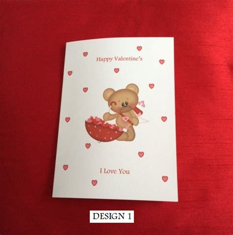 Personalised Valentine's Card Personalized - Etsy