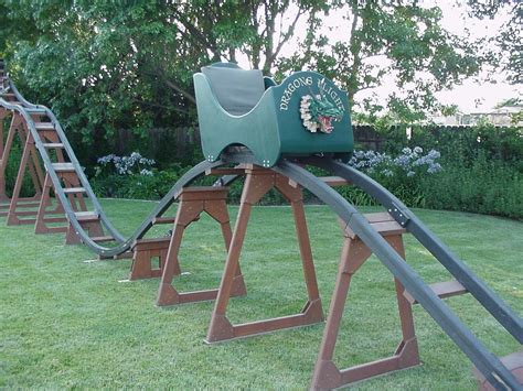 Diy Roller Coaster - Teen Builds 100 Foot Long Roller Coaster In His ...