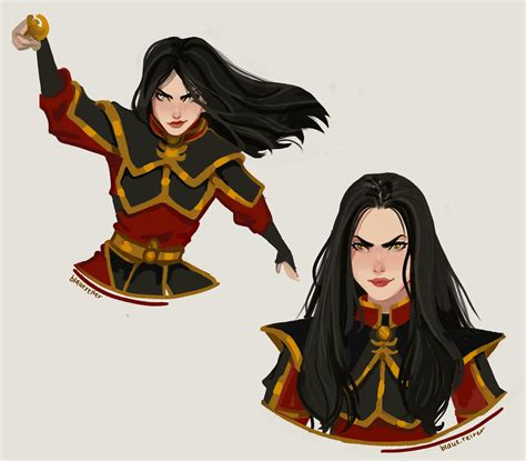 I drew Azula again, hope you like it! (blaue.reiter on ig) : r ...