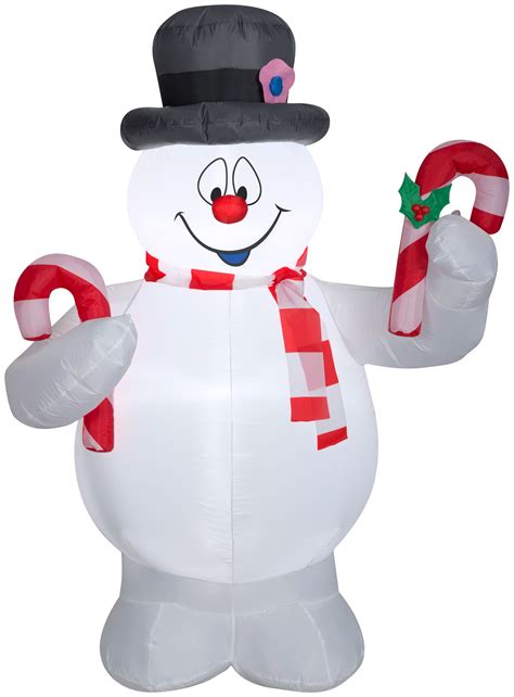 Frosty The Snowman Inflatable - Airblown Inflatables Christmas Frosty ...