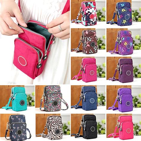 Popular Zippers Mobile Phone Bags,Women Small Cross-body Shoulder Bag, Cosmetic Travel Messenger ...