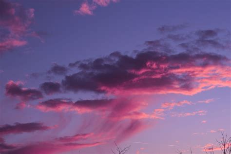 Sky wallpaper, sunset, clouds, pink, neon, purple, pastel, fading, wild ...