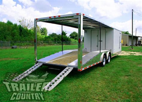 Enclosed Toy Hauler Trailer | Wow Blog