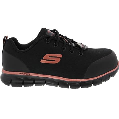 Skechers Work Chiton | Women's Safety Toe Work Shoes | Rogan's Shoes