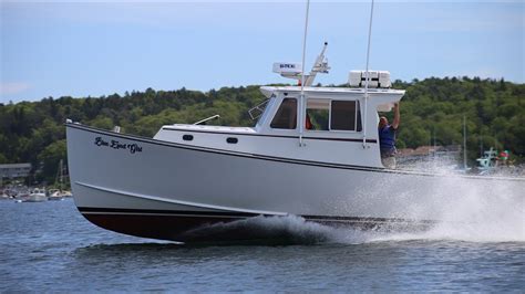 Lobster Boat Races in Boothbay Harbor Maine, 2018 - YouTube