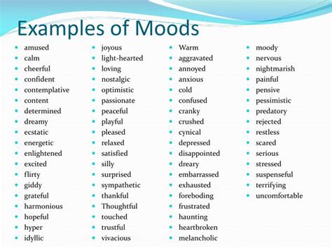 PPT - Tone & Mood PowerPoint Presentation - ID:5557310