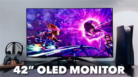 The FIRST 42" OLED Gaming Monitor - ASUS ROG PG42UQ