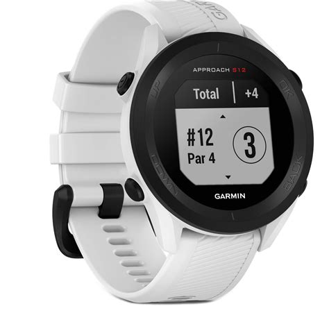 Garmin Approach S12 GPS Golf Watch (White) 010-02472-02 B&H