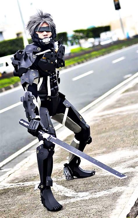 Awesome Metal Gear Rising - Raiden cosplay. | Metal gear rising, Metal gear solid series, Metal gear