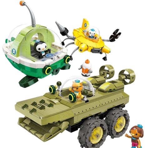 NEW ENLIGHTEN Creator Ideas GUP K Crocodile Rescue Ship Octonauts Building Blocks Model Sets ...