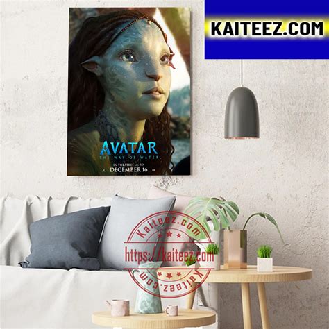 Bailey Bass As Tsireya In Avatar The Way Of Water Art Decor Poster Canvas - Kaiteez