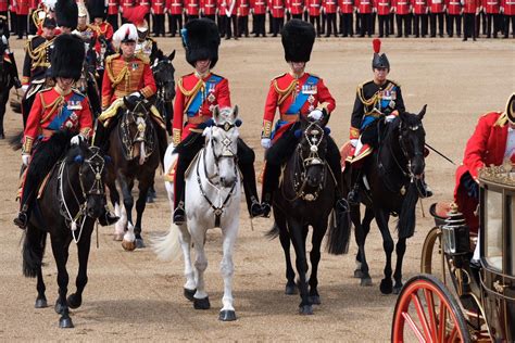 Trooping the Colour for Queen Elizabeth III - Esquire Middle East