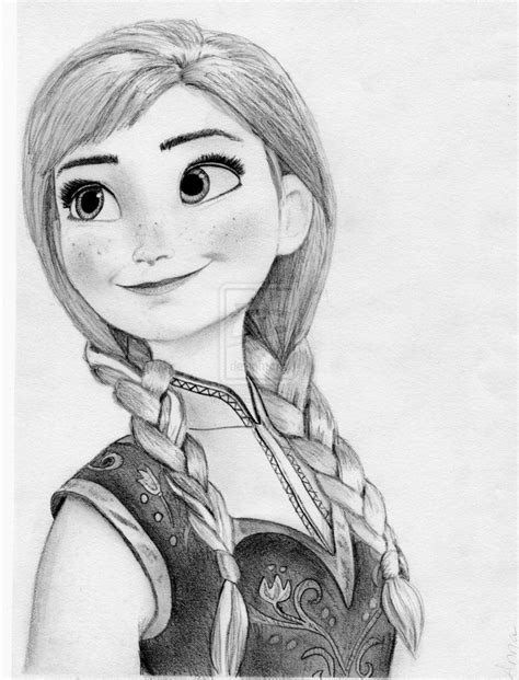 Elsa and Anna club (frozen) Photo: drawn Anna | Disney drawings ...