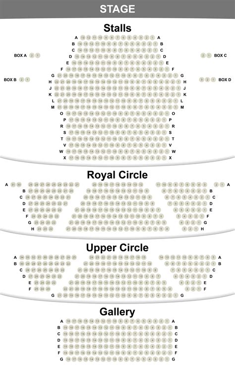 Theatre Royal Sydney Seating Plan