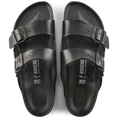 Birkenstock Women's Arizona EVA Sandal - Black 129423 - ShoeShackOnline