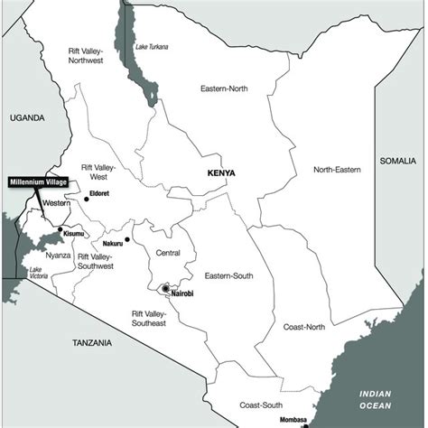 Sauri Millennium Village, a conglomerate of 11 villages. Source:... | Download Scientific Diagram