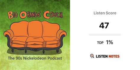 Big Orange Couch: The 90s Nickelodeon Podcast - Big Orange Couch | Listen Notes