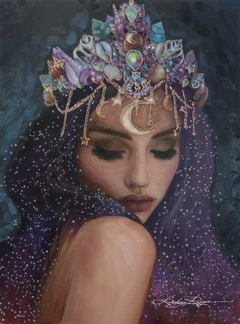 "Celestial Goddess" Original Painting – Lindsay Rapp Gallery