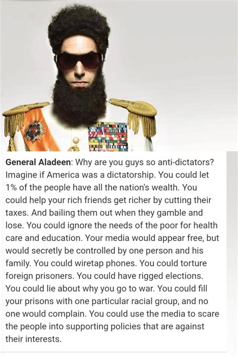 General Aladeen wasn't wrong : r/PoliticalHumor