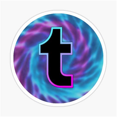 "Tumblr logo" Sticker for Sale by ekaterinak0423 | Redbubble