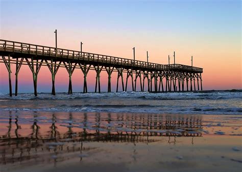 Sunset Beach Pier - Sunset Beach, NC Photograph by Kaila Parmalee - Fine Art America