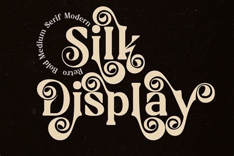 Silk Display Font - Download Fonts