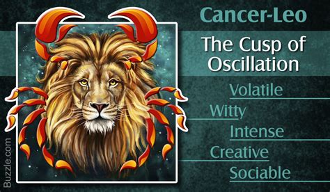 Positive and Negative Traits of the Cancer-Leo Cusp of Oscillation