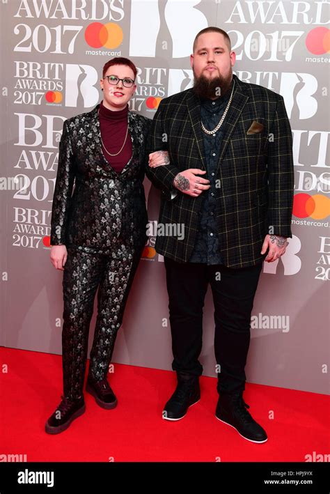 Rag 'n' Bone Man aka Rory Graham attending the Brit Awards at the O2 ...