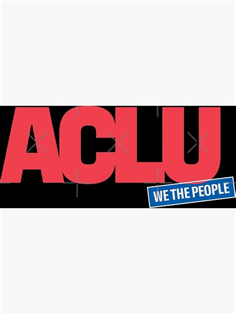 "ACLU Logo" Poster for Sale by FRStudio | Redbubble