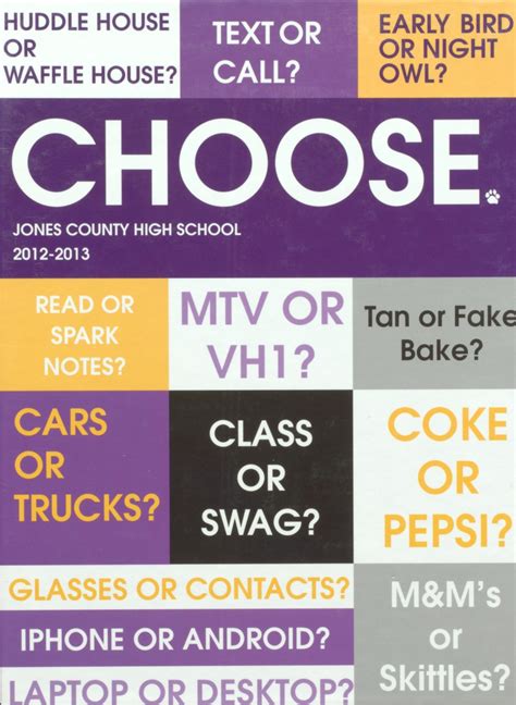 2013 yearbook from Jones County High School from Gray, Georgia for sale