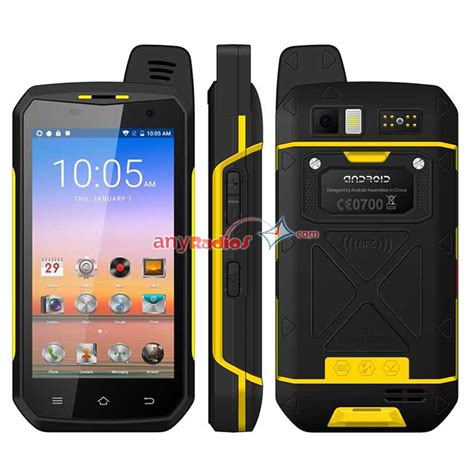 Android Waterproof 4G LTE Phone Zello PTT Walkie Talkie - Any Radios