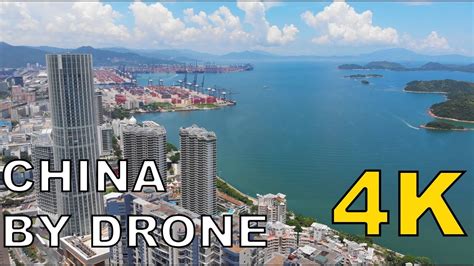 【China by Drone #7】Shenzhen Yantian District Harbour 深圳盐田港航拍 - YouTube