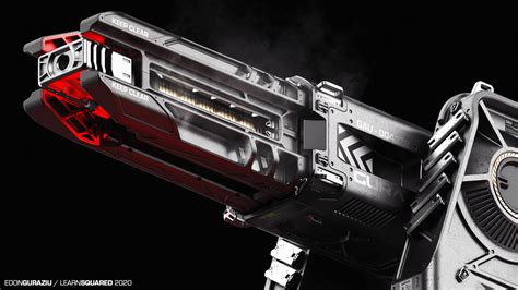 ArtStation - Laser Turret Design LearnSquared