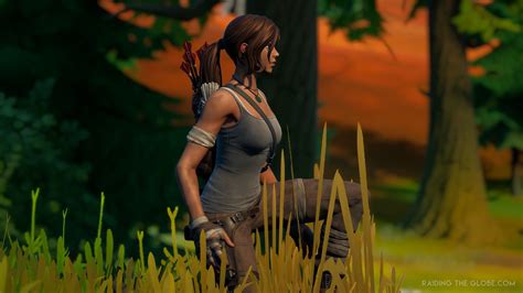 Lara Croft Has Officially Joined Fortnite! - Raiding The Globe