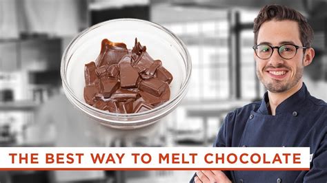 The Best Tips for Melting Chocolate - YouTube