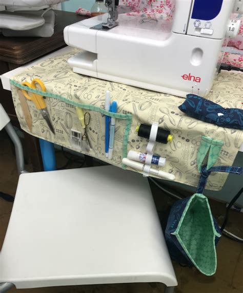 Sewing Machine Table Mat & Organizer - PDF & Video Course - Crafty Gemini