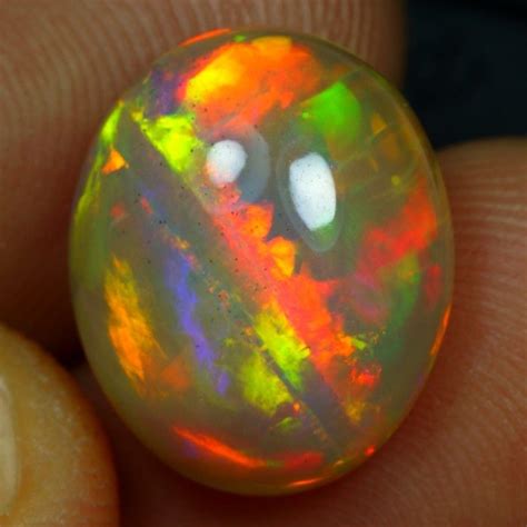 5.50cts Speculator Body Tone and Multi Color Play Ethiopian Opal Toned Body, Rough Opal ...