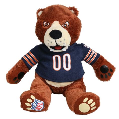 Chicago Bears Official NFL Plush Team Mascot by Forever Collectibles 102356 - Walmart.com ...