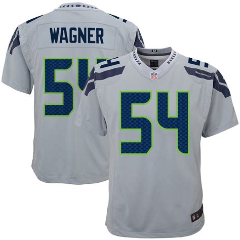 Youth Nike Bobby Wagner Gray Seattle Seahawks Game Jersey