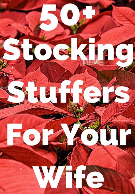 Unique Stocking Stuffers to Delight Your Wife