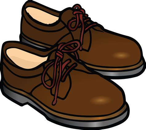 Free Clipart Of A pair of mens shoes