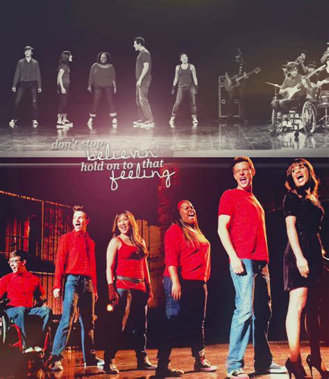 Don't stop Believin' - Glee Fan Art (34253602) - Fanpop