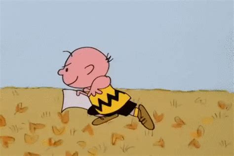 Its The Great Pumpkin Charlie Brown Running GIF by Peanuts - Find ...