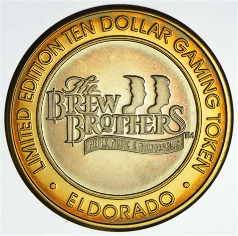 .999 Fine Silver Center *El Dorado Hotel & Casino - Reno, NV* Chip $ 10 ...